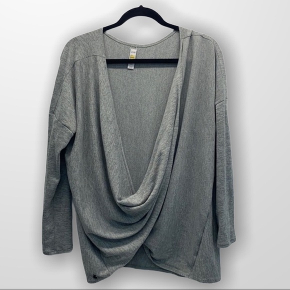 Lole Tops - LOLE Pullover Faux Wrap Sweater Size Medium